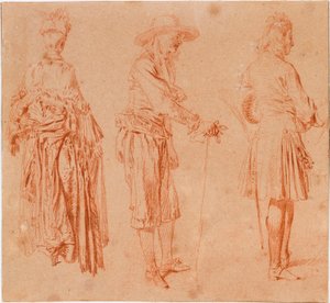 A Lady and Two Gentlemen