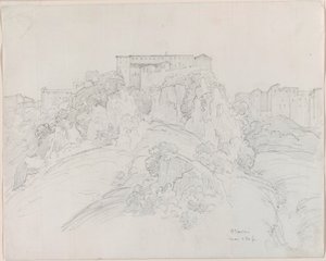 View of Narni by Jean-Baptiste-Camille Corot