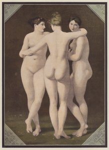 The Three Graces by Jean Baptiste (after) Regnault
