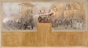 The Voluntary Enlistments in 1792, between 1901 and 1902 by Jean Baptiste Edouard Detaille