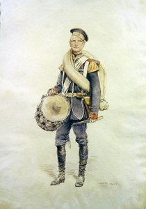 Portrait of a drummer