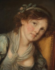 Young Girl by Jean-Baptiste Greuze