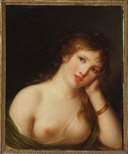 Portrait of a Young Woman by Jean-Baptiste Greuze