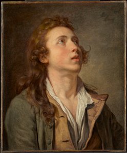 Study of a Young Man by Jean-Baptiste Greuze