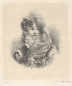 Portrait of Mademoiselle de Pavant by Jean-Baptiste Isabey