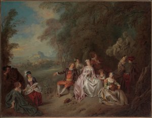Rustic Concert by Jean-Baptiste Joseph Pater