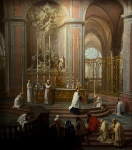 The mass of Canon Antoine de La Porte around 1710