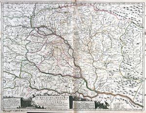 Austria (State: Lower Austria, Vienna, Styria, Burgenland), Slovakia, Hungary, north Serbia, Croatia (County: Vukovar-Syrmia, Osijek-Baranja, Brod-Posavina, Požega-Slavonia, Virovitica-Podravina, Bjelovar-Bilogora, Koprivnica-Križevci, Međimurje, Varaždin, by Jean Baptiste Nolin