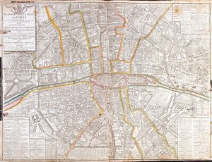 Paris, France by Jean Baptiste Nolin