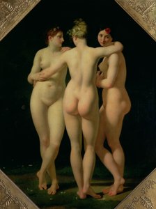The Three Graces by Jean Baptiste Regnault