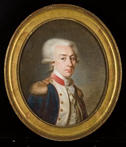 Portrait of Marquis de La Fayette by Jean Baptiste Weyler