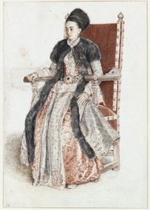 Ekaterina Mavrocordato, born Catherine Rosetti, Princess of Moldavia, Wife of Constantin Mavrocordato by Jean-Étienne Liotard