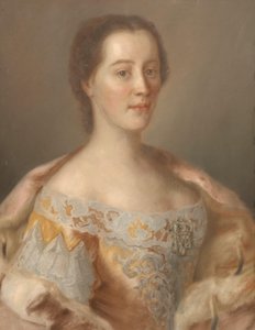 Portrait of Archduchess Maria Anna of Austria by Jean-Etienne Liotard