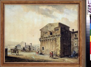 Rome, the House of Pontius Pilate by Jean François Thomas de Thomon
