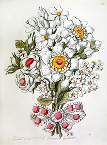 Bouquet of precious stones by Jean Henri Prosper (after) Pouget