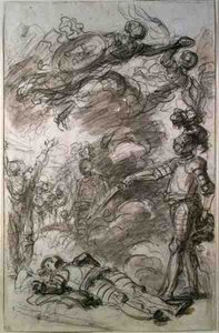 Orlando Returns Bireno to Olympia by Jean Honore Fragonard