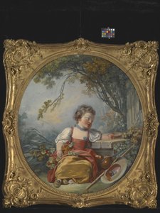 The Little Pilgrim by Jean Honore Fragonard