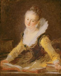 The Study, or The Song by Jean Honore Fragonard