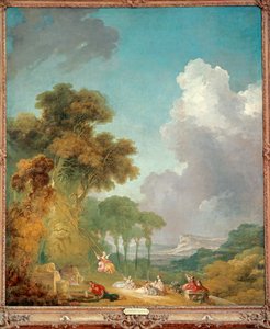 The Swing by Jean-Honore Fragonard