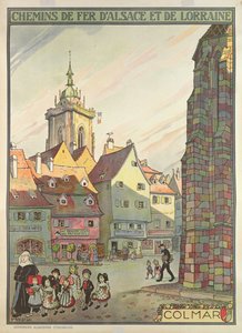 Colmar poster by Jean Jacques Waltz