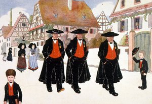 French Celebrations Marking the Return of Alsace Region to France