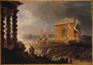 Fête de la Fraternité at the Arc de Triomphe de l