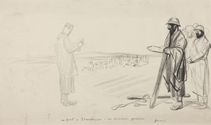 At the Champagne Front - The Last Prayers, c.1914-1919 by Jean-Louis & Caran D