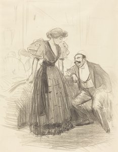 At an Evening Party