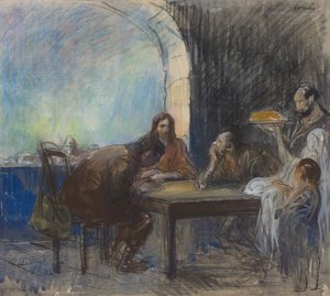 The Supper at Emmaus by Jean-Louis Forain