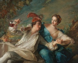 The Lovers by Jean-Marc Nattier