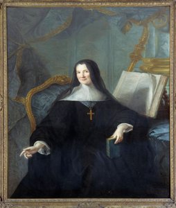 Portrait of Anne Geyssans de Clermont-Chatte, Abbess of Chelles