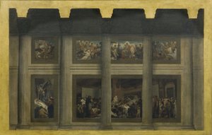 Sketch for the Pantheon: The Death of Saint Genevieve by Jean Paul Laurens