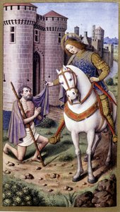Saint Martin after Jean Bourdichon by Jean (after) Bourdichon