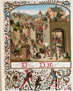 Looting of Aalst, Middle Ages by Jean (after) Froissart
