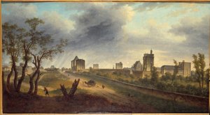 View of the castle of Vincennes