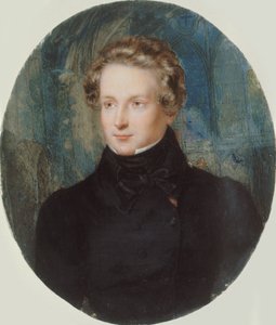 Portrait of Victor Hugo 1802-1885, 1822 by Jean Alaux