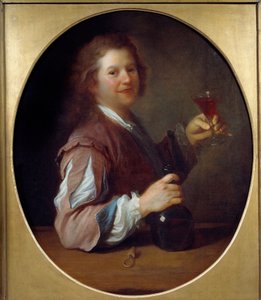 Portrait of the Artist as a Drinker by Jean Alexis Grimou