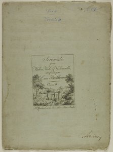 Serenade for Violin, Viola and Cello, composed by Ludwig von Beethoven