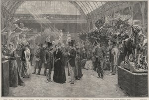 The Opening Day of the Societe Nationale des Beaux-Arts at the Palais des Champs-Elysees, Paris