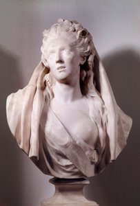 Bust of Sophie Arnould, singer represented in the role of Iphigenie