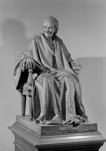 Seated Sculpture of Voltaire