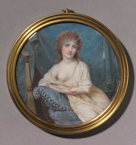 Portrait of a Woman Reclining on a Sofa, c. 1804 by Jean Antoine Laurent
