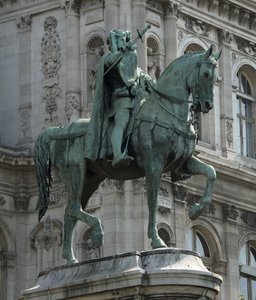 Equestrian Statue of the Prevot of the Merchants of Paris Etienne Marcel