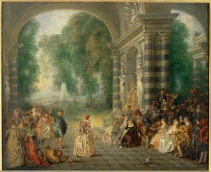  by Jean Antoine Watteau