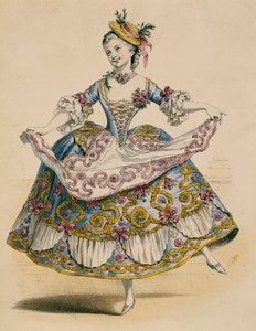 Courtier Dressed in Rural Costume at Fete Galante