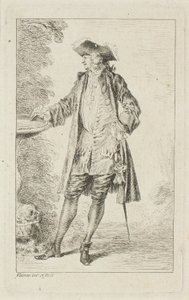 Fashion Figures by Jean Antoine Watteau
