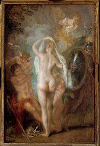 The judgment of Paris by Jean Antoine Watteau