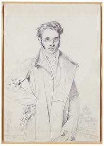 André-Benoît Barreau, dit Taurel by Jean Auguste Dominique Ingres