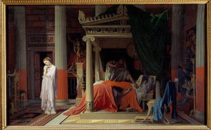Antiochus and Stratonice by Jean Auguste Dominique Ingres