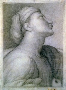 Face Profile by Jean Auguste Dominique Ingres